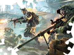 soldiers, Fight, Warface, Characters, game