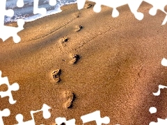 Foot, Beaches, Sand