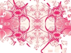 Pink, abstraction, fractals, patterns