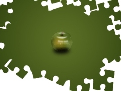Apple, background, fruit, green ones
