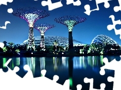 futuristic, Singapur, Garden