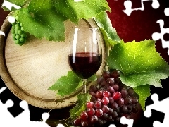 barrel, Wines, grape, wine glass