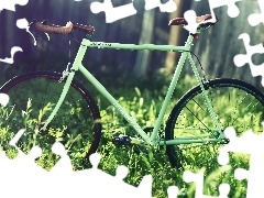 Bike, grass