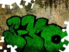 green ones, Graffiti