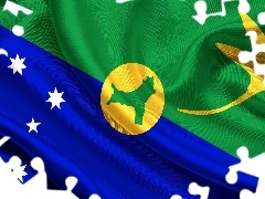 flag, Christmas Island