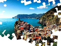 Ligurian Sea, Varnazza, Italy, Town