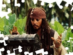 Johnny, Depp, DBZ, Caribbean, pirate