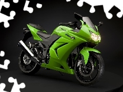 green ones, Kawasaki Ninja 250R