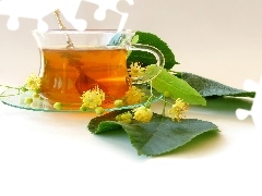 Leaf, tea, cup