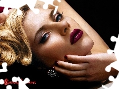 Scarlett Johansson, make-up