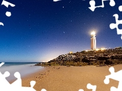 sea, Lighthouse, maritime, Beaches