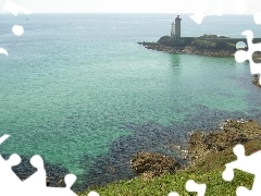 sea, Lighthouse, maritime, Coast
