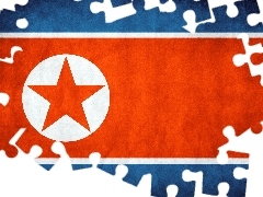 North Korea, flag, Member