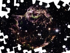 nebula, constellation, Cassiopeia