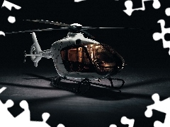 Helicopter, Night