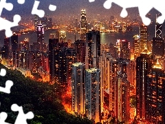 town, Hong Kong, panorama