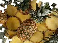 slices, pineapple