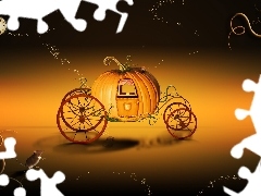 Chariot, pumpkin