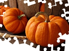 Three, pumpkin