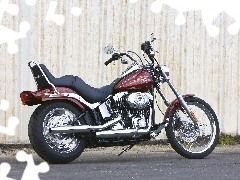 Lamp, Harley Davidson Softail Custom, Rear
