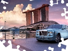 blue, Rolls Royce Phantom