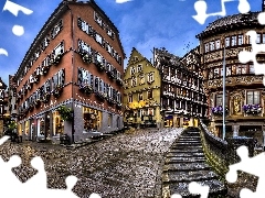 Baden-Württemberg, Germany, apartment house, perspective, City of Tübingen