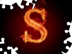 S, Fire, letter