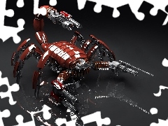 Scorpion, Red, mechanical