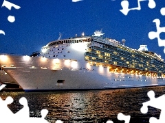 sea, Ship, passenger