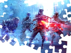 game, soldiers, Fight, Battlefield 5