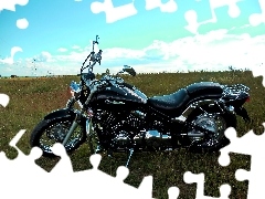 Motorbike, Drag, Star, Yamaha