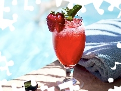 Strawberry, Red, Drink