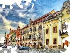 Czech Republic, Houses, Street