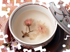 Flowers, Cut out, tea