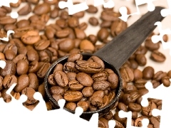 teaspoon, grains, coffee