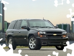 windows, Chevrolet Trialblazer, tinted