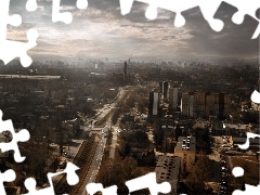 town, Sosnowiec, panorama