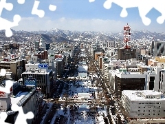 Town, Japan, Sapporo