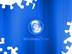 Blue, icon, Vista, background