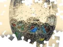 water, bubbles, Danish, glass, Orbs