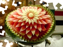 watermelon, prettily, punched