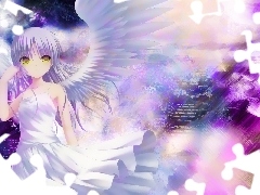 wings, girl, angel