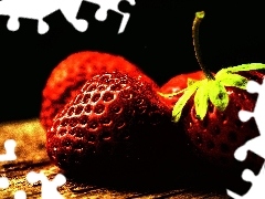 strawberries, Wood