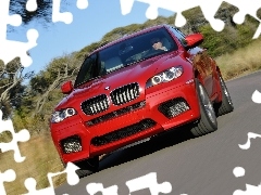 Red, BMW X6